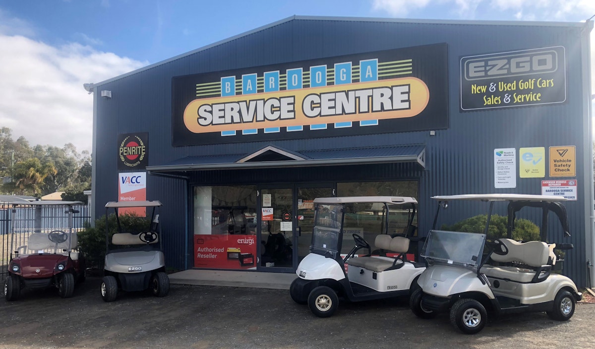 Barooga car and golf cart service workshop